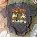 Philadelphia Halloween T-shirt, Liberty Bell Ghosts, Retro Pennsylvania Souvenir, Comfort Colors Spooky Season