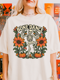 Halloween T-Shirt, Bone Dance Skeleton, Comfort Colors