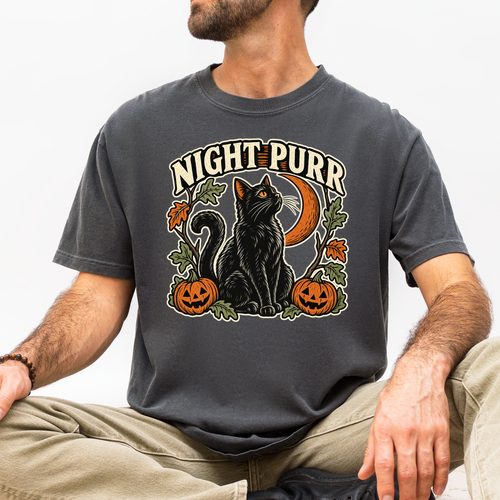 Austin Halloween T-Shirt, Congress Avenue Bridge, Comfort Colors Texas Souvenir, Woodcut Folk Art, Autumn Branches