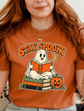 Ghost Reading Club Halloween T-Shirt, Stay Spooky, Comfort Colors