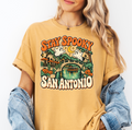 San Antonio Halloween T-Shirt, River Walk Ghosts and Pumpkins, Retro Texas Souvenir, Comfort Colors