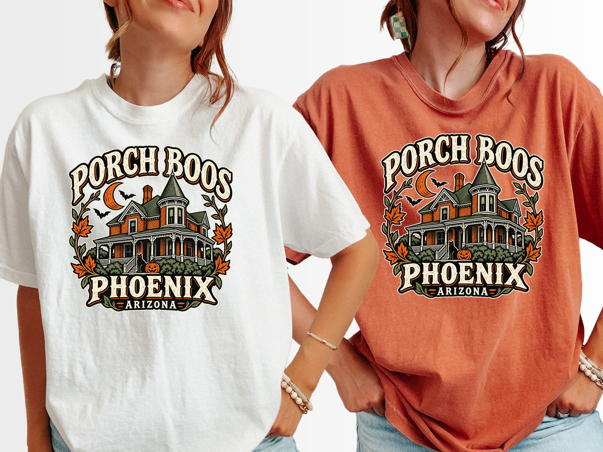 Phoenix Halloween T-Shirt, Rosson House, Comfort Colors