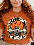 Los Angeles Halloween T-Shirt: Griffith Observatory Comfort Colors