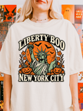New York Halloween T-Shirt, Statue of Liberty, Comfort Colors